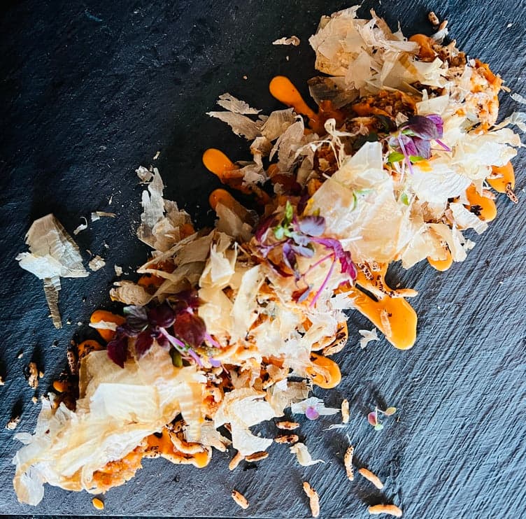 Crispy tuna roll