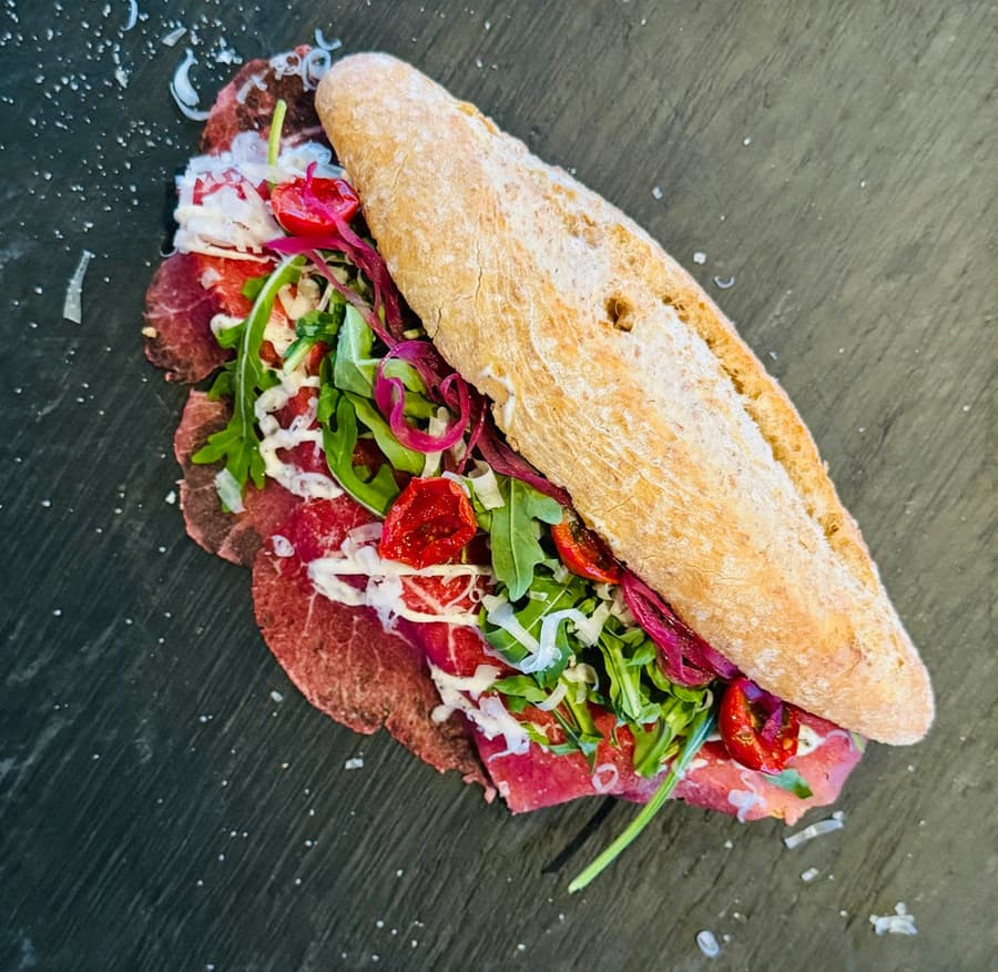 Broodje BMP Carpaccio